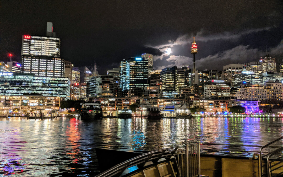 Nighttime Sydney